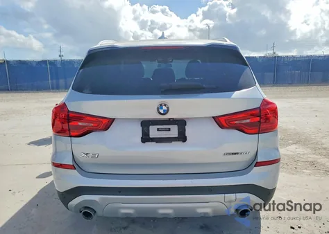 2019 BMW X3 Sdrive30I z USA, uszkodzony, nr VIN 5UXTR7C57KLF27989